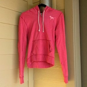 PINK zip up hoodie
